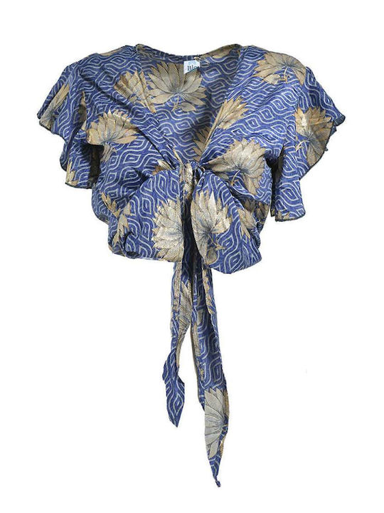 Inart Damen Top Strand Blau