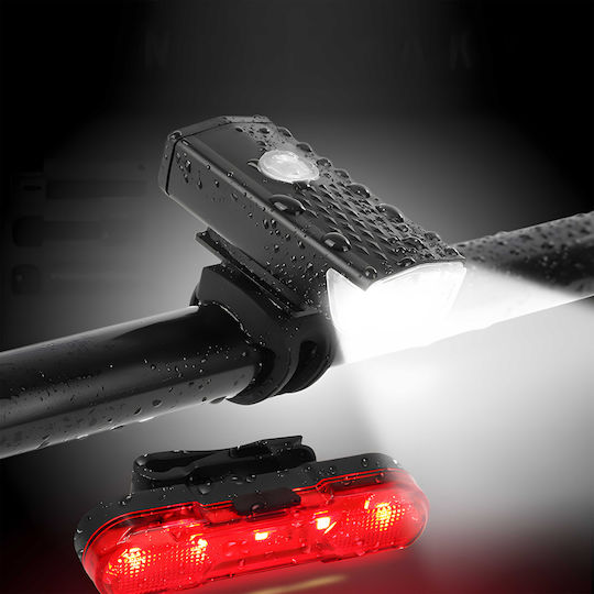S207 Wiederaufladbar Fahrradlicht-Set