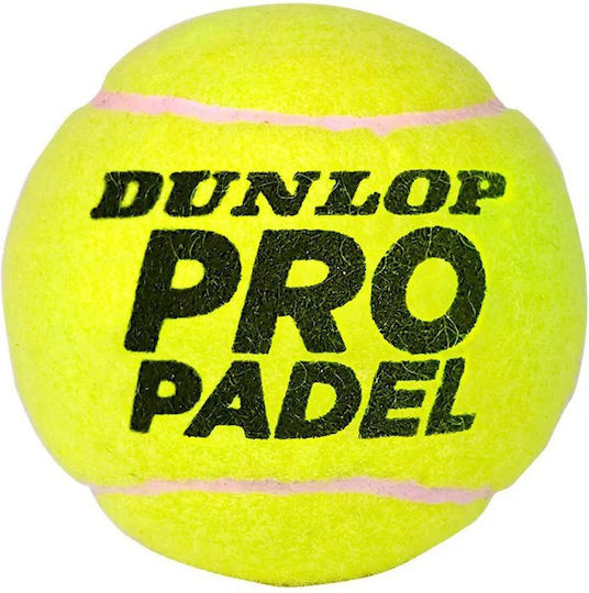 Dunlop TB Pro Tournament Padel Balls 3pcs