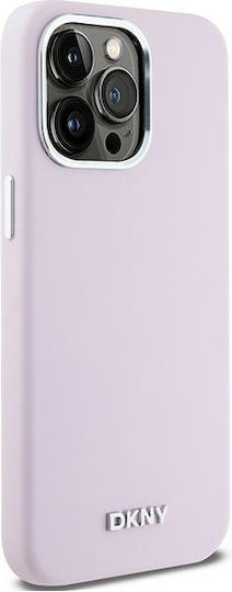 DKNY Liquid Umschlag Rückseite Kunststoff / Silikon Rosa (iPhone 15 Pro Max)