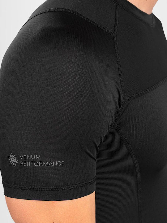 Venum G-fit Short Sleeve Shirt VENUM-05007-001 for Jiu-Jitsu / MMA Black
