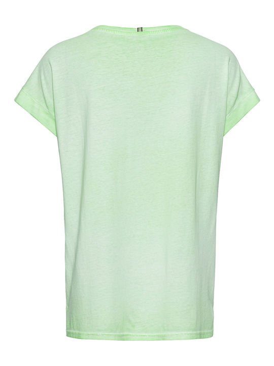 Camel Active Women's Athletic T-shirt Green