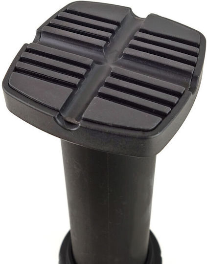 Aluminum Foot Bicycle Air Pump with Pressure Gauge