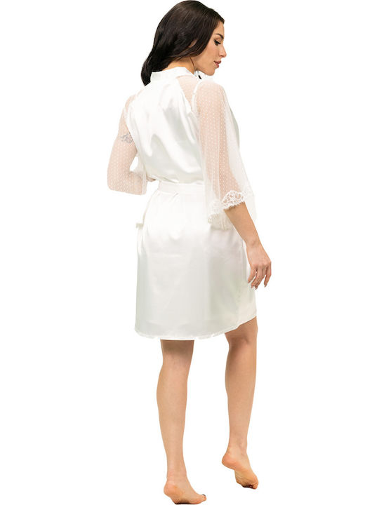 Miss Rosy Robe De Vară Pentru Femei Ecru