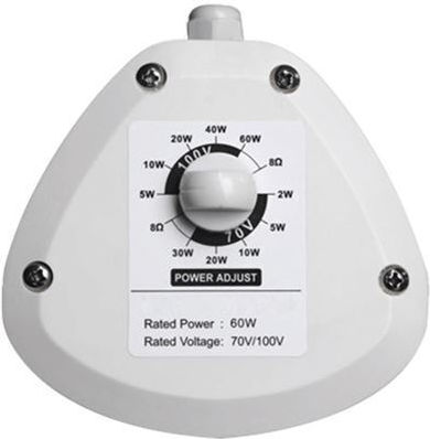 Lucky Tone Επιτοίχιο Ηχείο 60W (Τεμάχιο) 10.9x10.2x60.6εκ. Λευκό LT-466