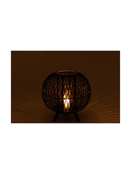 Jolipa Φαναράκι Bamboo Μαύρο 43x43x43εκ.