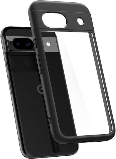 Spigen Ultra Hybrid Back Cover Plastic 2mm Negru (Google Pixel 8a - Traducere: Google Pixel 8a)
