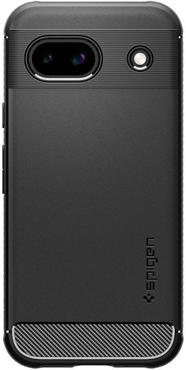 Spigen Rugged Armor Задна корица Силикон 2мм Черен (Google Pixel 8a)