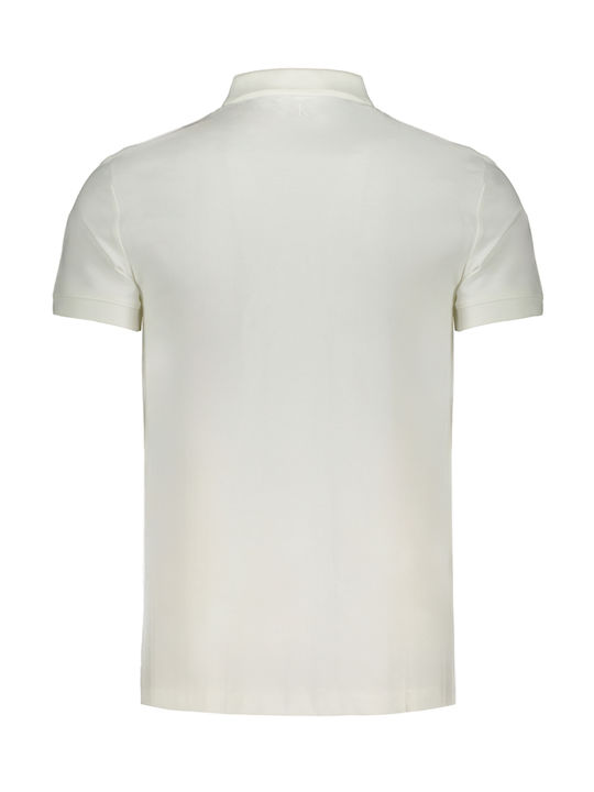 Calvin Klein Ανδρική Μπλούζα Κοντομάνικη Polo White