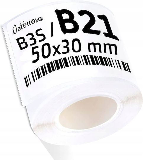 Self-Adhesive Label Rolls for Label Printer 50x30mm 1pcs