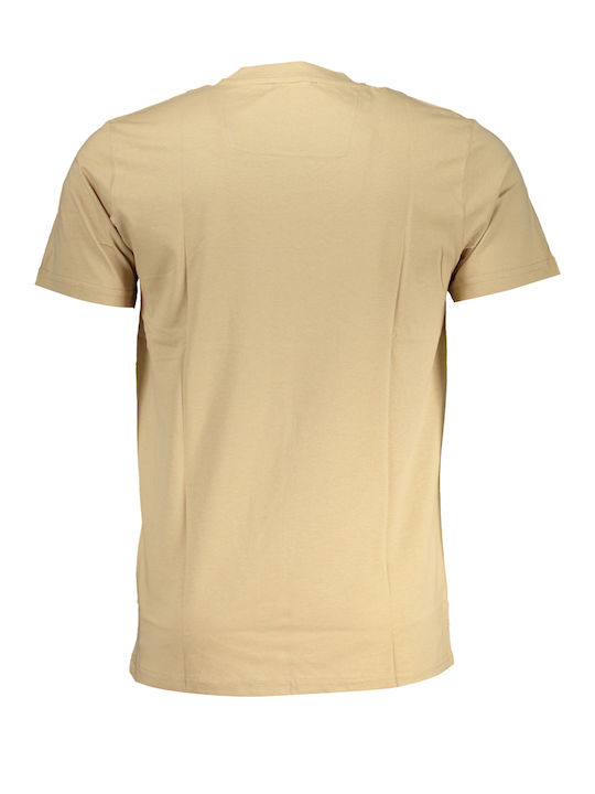 Roberto Cavalli Men's Short Sleeve T-shirt Beige