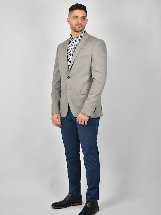 Ανδρικό Παντελόνι Chino Slim Fit Μπλε