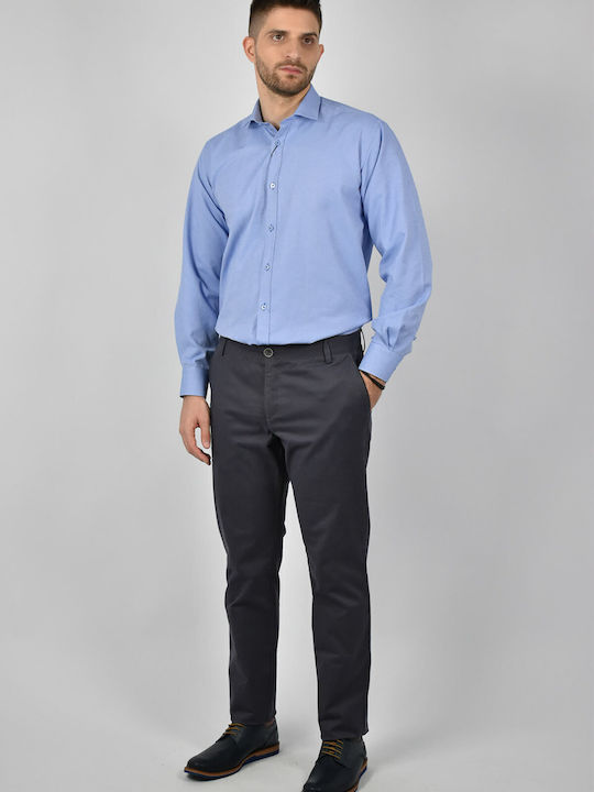 Παντελόνι Chino σε Slim Εφαρμογή Γκρι