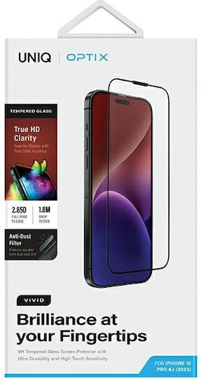 Uniq Tempered Glass (iPhone 15 Pro)