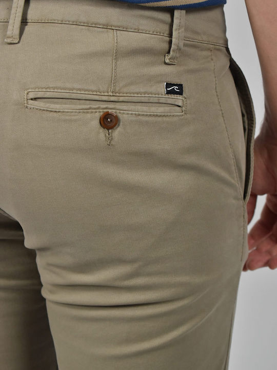 Trousers Chino in Skinny Fit Beige
