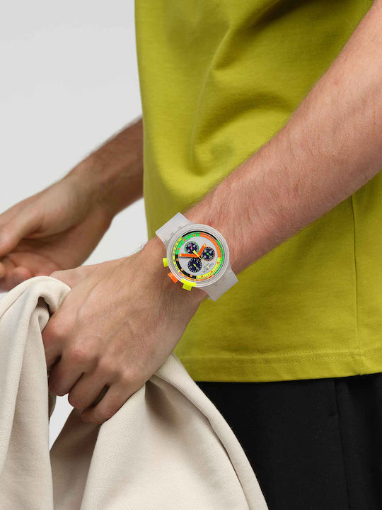 Swatch Neon Jelly Ρολόι Μπαταρίας με Καουτσούκ Λουράκι Swatch Neon Jelly Ρολόι Μπαταρίας με Καουτσούκ Λουράκι