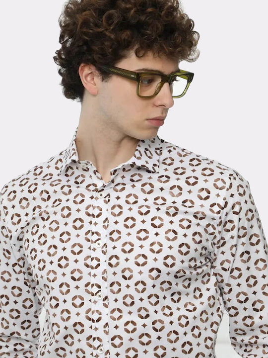Long-sleeved Shirt Beige