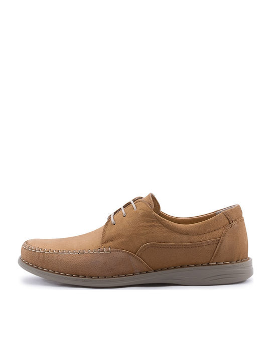 Men's Leather Casual Shoes Tabac Brown