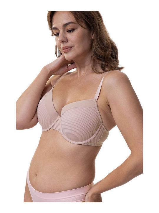 Ροζ-ιβουάρ Σουτιέν με Ελαφριά Ενίσχυση 2Pack