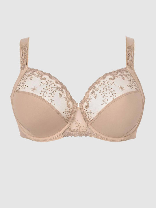 Simone Perele Bra without Padding Underwire Beige