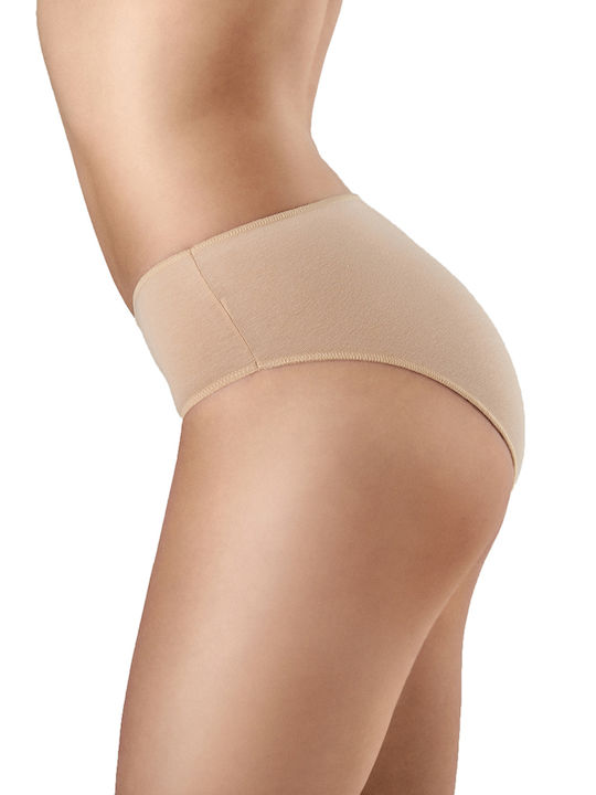 Γυναικεία Slip 3Pack Μπεζ-λευκό-μαύρο