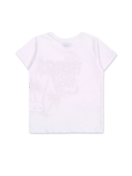 Nath Kids Tricou pentru copii Alb