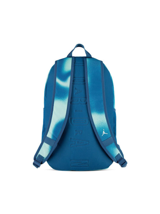 Jordan Jersey School Bag Backpack Junior High-High School Blue with Water Bottle Holder 27Liters