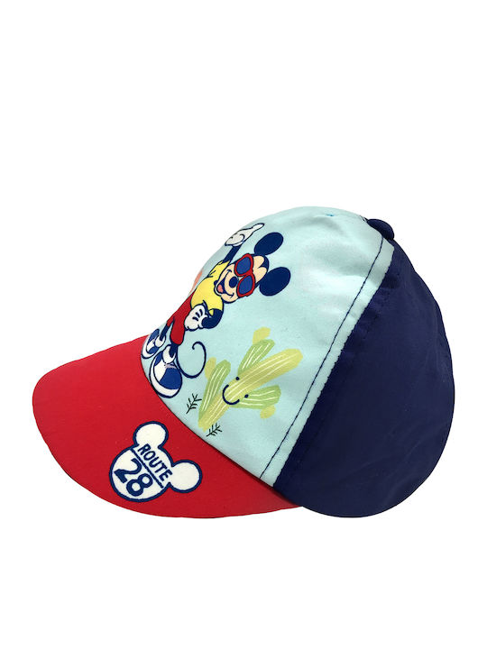 Gift-Me Kids' Hat Jockey Fabric Blue