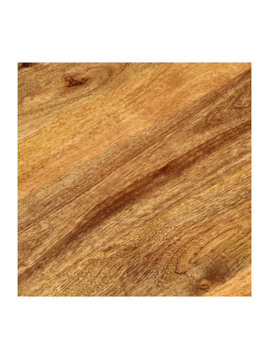 vidaXL Oval Table Surface made of Solid Wood Mango 80x40x2.5cm 370142 1pcs