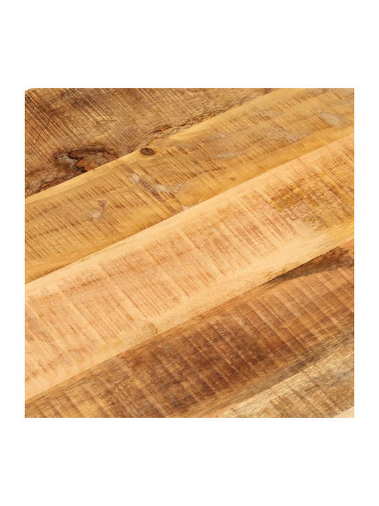 vidaXL Oval Table Surface made of Solid Wood Mango 100x40x2.5cm 370104 1pcs