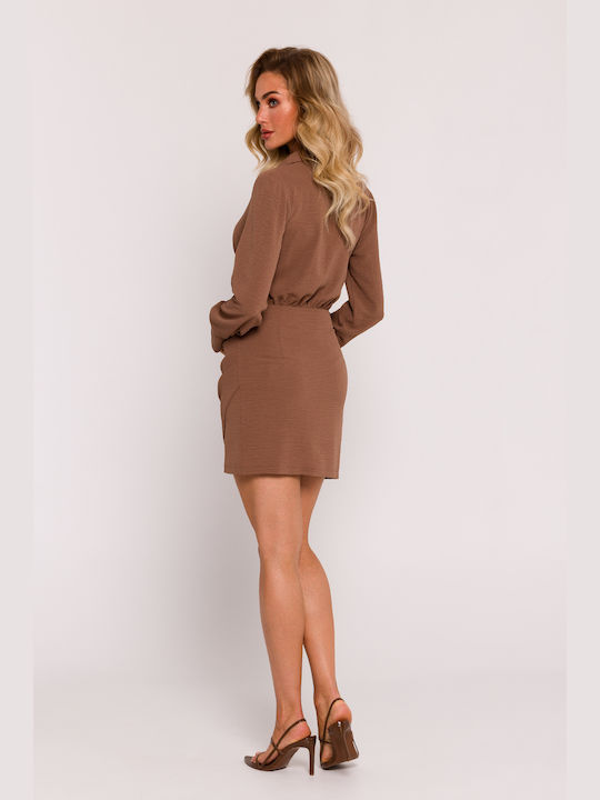 MOE Mini Dress Brown