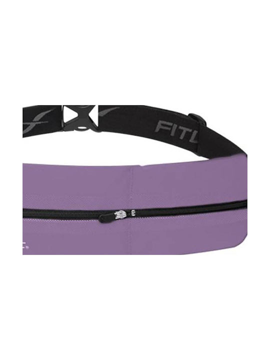 Fitletic Bolt Two Pouch Belt Unisex Τσαντάκι Μέσης για Τρέξιμο Μωβ