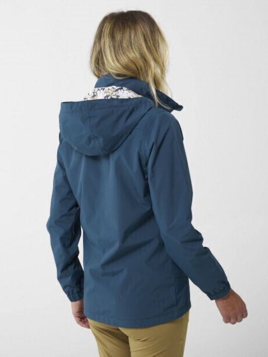 Way Softshell Γυναικείο Μπουφάν Γαλάζιο