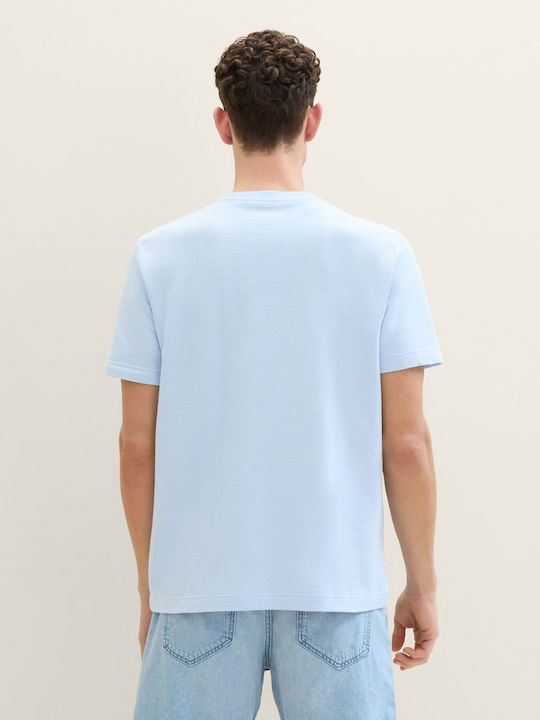 Tom Tailor Men's Short Sleeve T-shirt Ciel