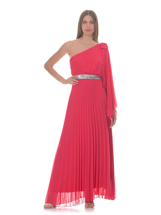 Farmaki Maxi Dress Fuchsia