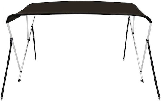 vidaXL L182xB184xH136cm Schwarz Farbe