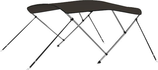 vidaXL L182xB184xH136cm Schwarz Farbe