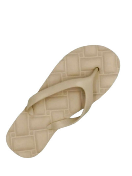 Jomix Women's Flip Flops Beige