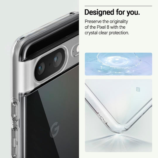 Caseology Back Cover Plastic Transparent (Google Pixel 8)