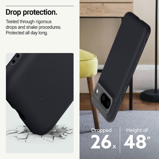 Caseology Nano Pop Back Cover Σιλικόνης 2mm Μαύρο (Google Pixel 8)