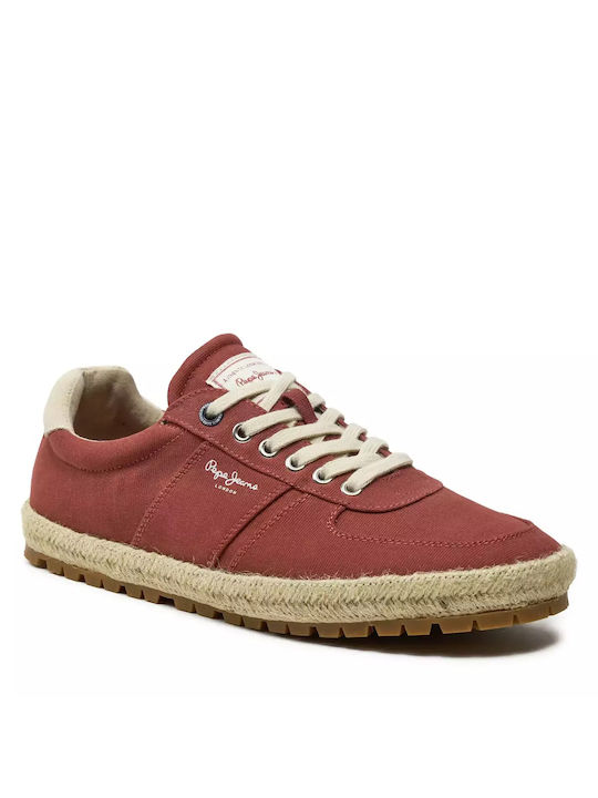 Pepe Jeans Sporty Bărbați Sneakers Wine Red