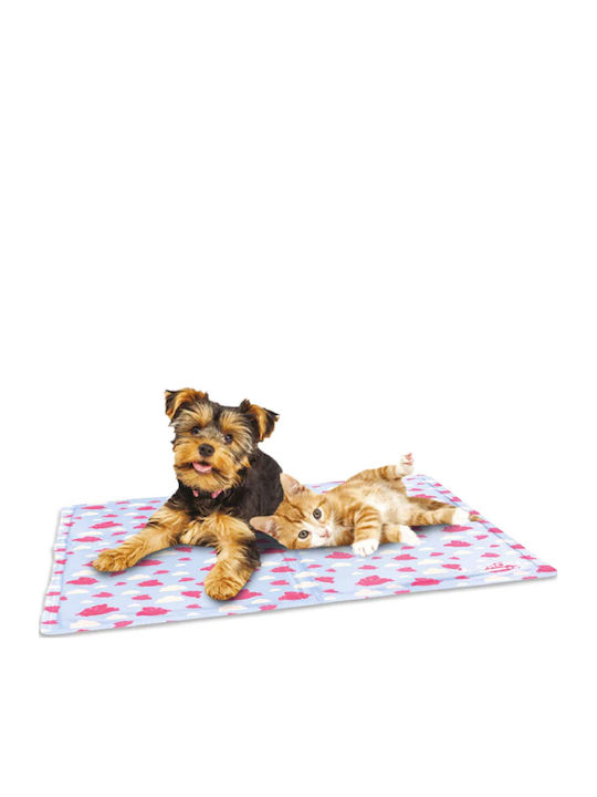 Croci Kühlmatte für Hunde und Katzen Fliegende Schweine 90x50cm