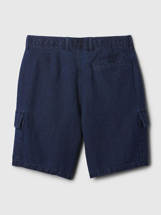Bermudă de Bărbați Dark Indigo