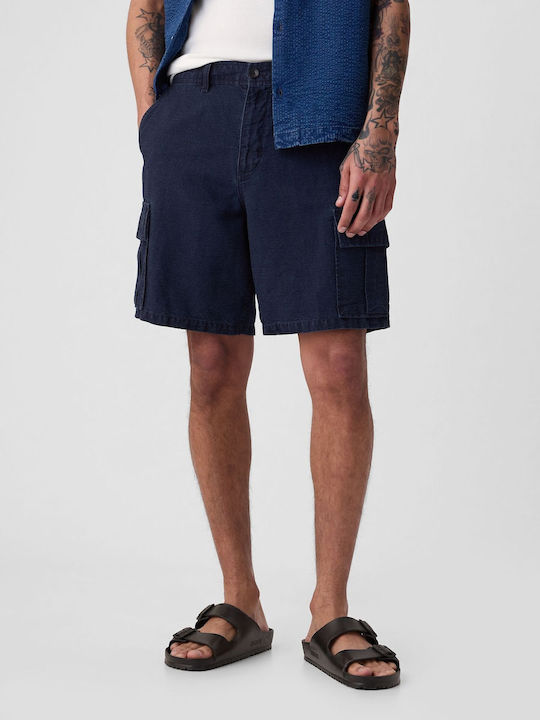 Bermudă de Bărbați Dark Indigo