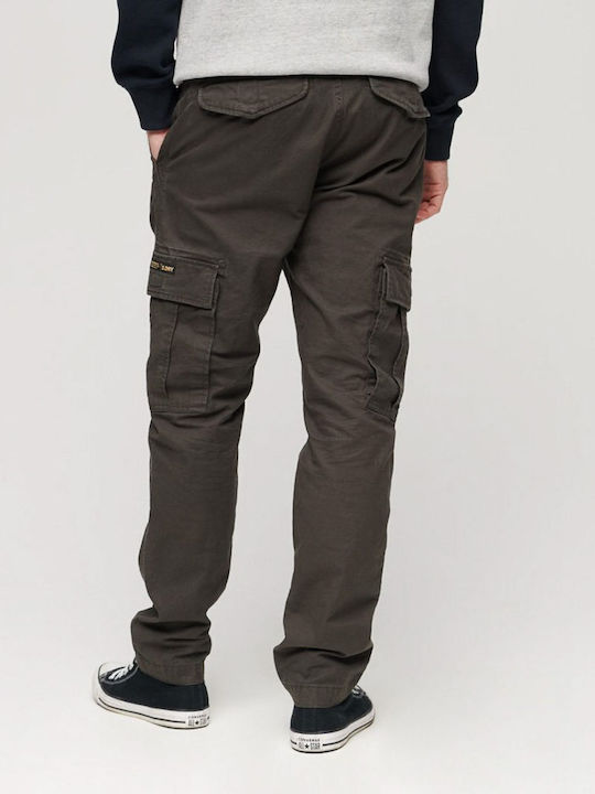 D2 Ovin Core Trousers Cargo Elastic in Regular Fit Black