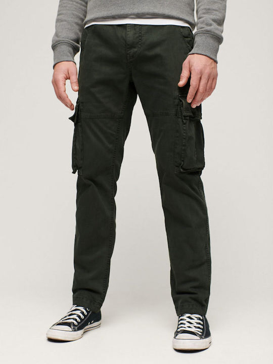 D2 Ovin Core Trousers Cargo Elastic in Regular Fit Black