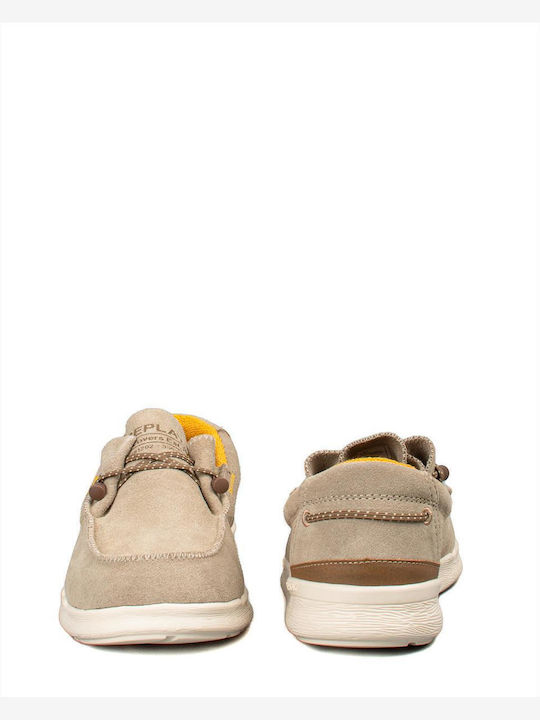 Alcyon Ανδρικά Loafers σε Καφέ Χρώμα
