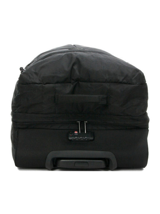 Travel Bag - Wheeled Suitcase 76x40x29 Black Fabric 2 Wheels 28noi922 28922-01