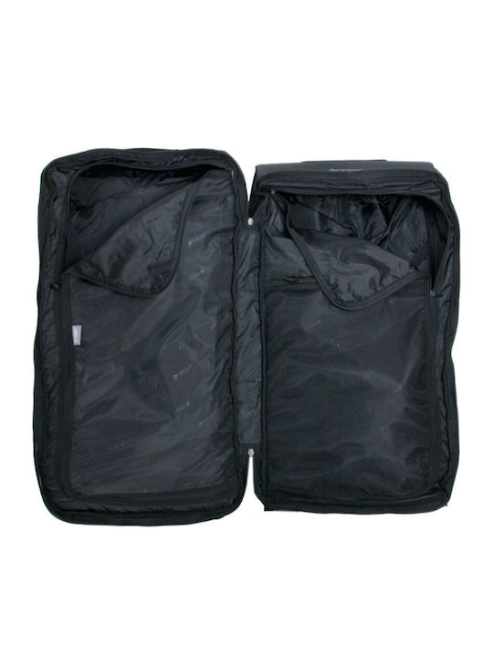 Travel Bag - Wheeled Suitcase 76x40x29 Black Fabric 2 Wheels 28noi922 28922-01