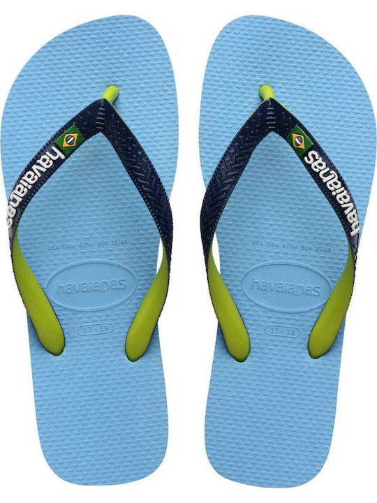 Brasil Mix Men's Flip Flops Blue